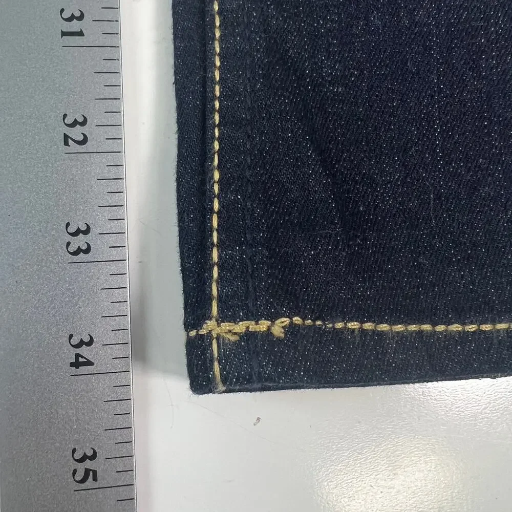 HUDSON Dark Wash  Denim Blue Made in USA Jeans Cotton Spandex Stretch 107906  29